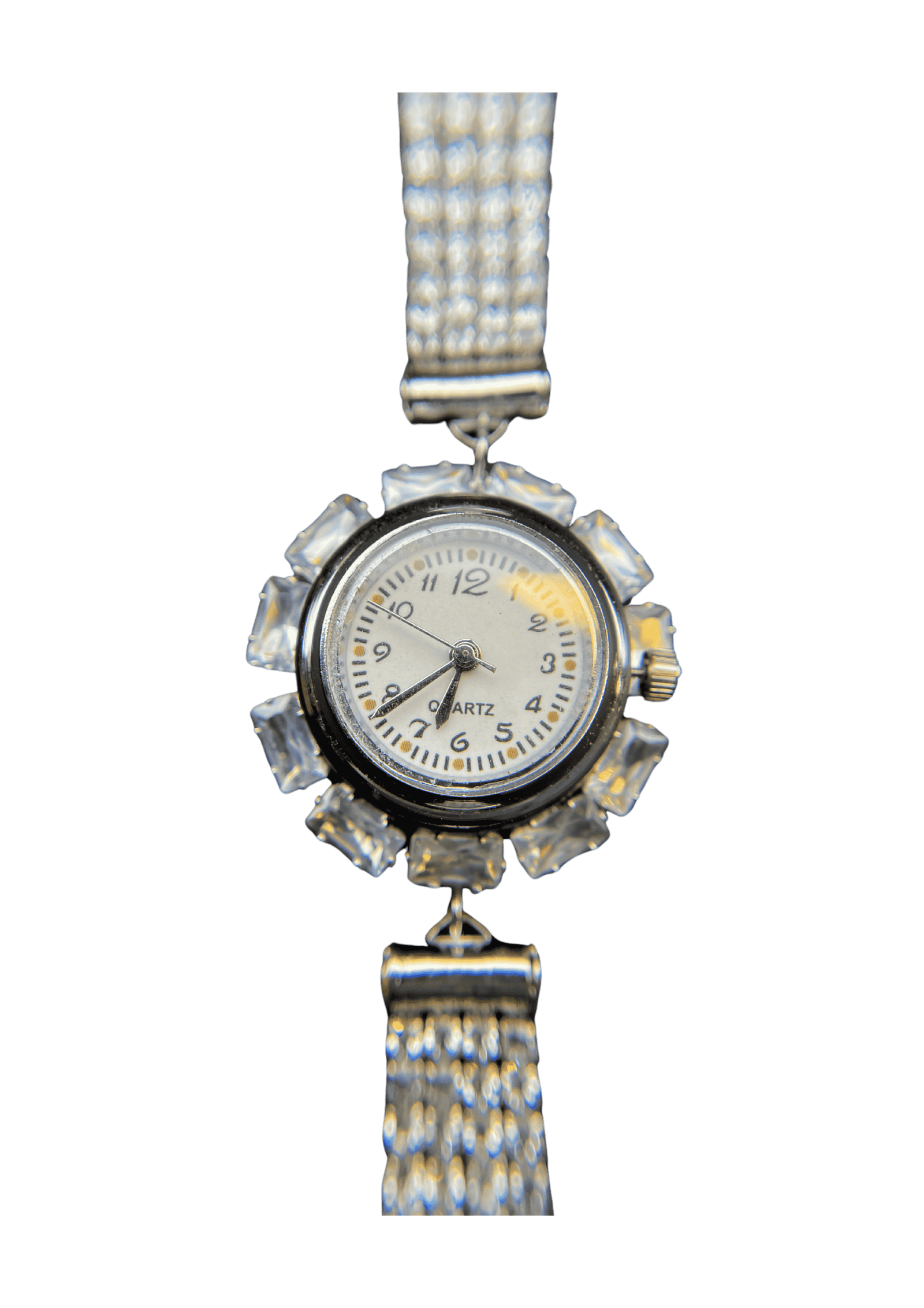 Gleaming Crystal Elegance Ladies Watch
